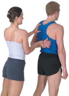 PARTNER SHOULDER STRETCH