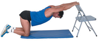 back and shoulder stretch