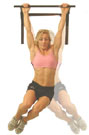 hang statically and transfer your bodyweight