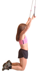 aim to have tension on theband throughout the movement