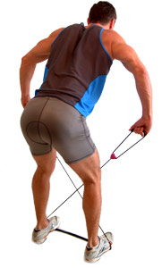 squeeze your shoulder blades together and hold