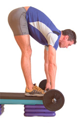 aim to keep your legs straight throughout