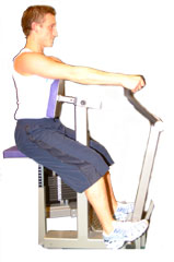 aim to fully extend your arms forward