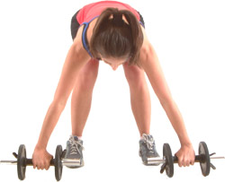 stand with your arms nice and wide