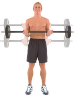 lift and lower 6 - 10 inches around your midline