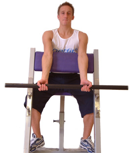 take the bar down to a comfortable level