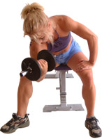 Twist your arm around to finish the movement