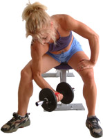 avoid leaning forward