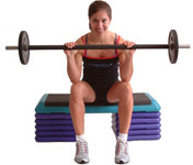 KEEP YOUR THUMB OVER THE TOP OF THE BAR