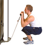 keep your palms facing downwards throughout