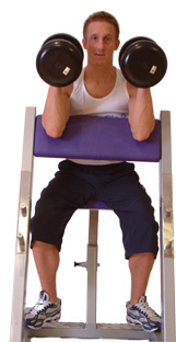 keep your palms facing each other