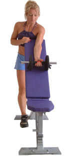 fix your position on the bench