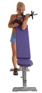 rotate your wrist outwards at the end of the curl