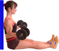 focus on keeping your shoulders pulled back