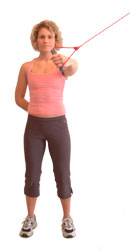 avoid twisting as you bring your arm around