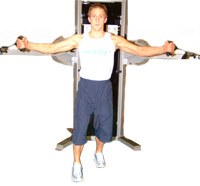 lean slightly forward keeping a bend in your arms