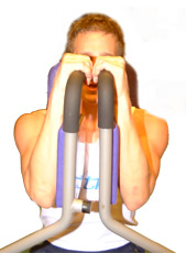 bring the pads together