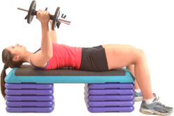 lower your arms to around 45 degrees