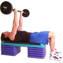 keep your palms facing towards you throughout the movement