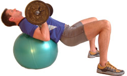 keep the arms bent throughout