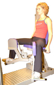 avoid letting your legs extend to far out