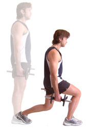 avoid letting your knee go over your toes