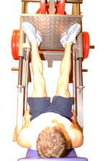 have your feet wide - toes pointing outwards