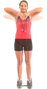 keep the movements smooth and controlled