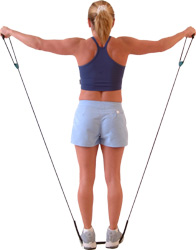 keep a slight bend in your arms