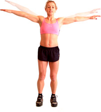 make the movements slow and under control