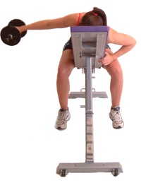 avoid twisting around during the movement