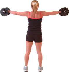 aim to keep your arms straight 