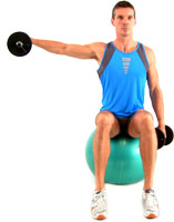 you can raise either one or both arms