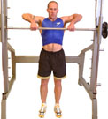 IF YOU DONT HAVE A SMITH MACHINE - USE A LOW PULLEY CABLE