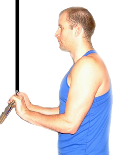 make the movement using your wrists only