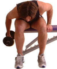 keep your elbow tucked into your side