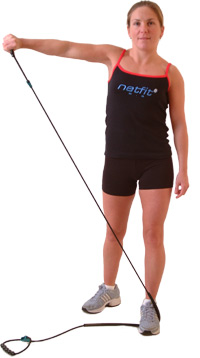 avoid movement from your upper arm