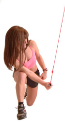 avoid leaning forward during the movement