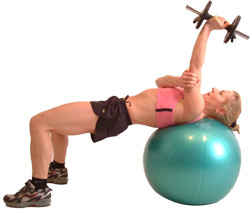 focus on keeping your upper arm vertical