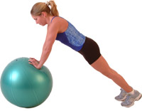 KEEP YOUR BACK AND LEGS STRAIGHT THROUGHOUT