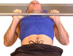 focus on keeping your elbows tucked into your sides