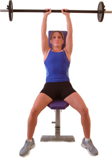 aim to keep your elbows shoulder width apart throughout the movement