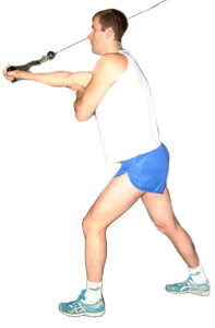 1 arm version - use your spare hand to help fix your arm position